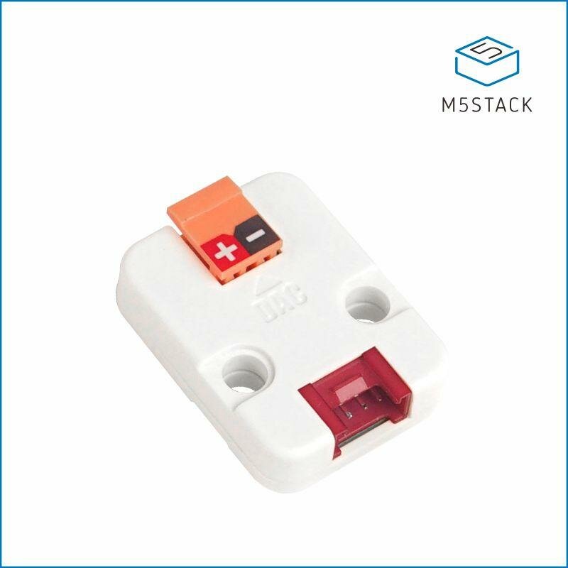 DAC Unit for M5Stick, Модуль ЦАП, M5Stack, (I2C, 12 бит, Выход 0 ~ 3,3 В)