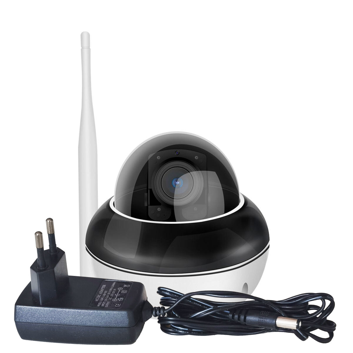 Купольная 5mp Wi-Fi поворотная IP-камера наблюдения Link-D99W / 5X-8G (Q24731LIN) 5mp, 5х ZOOM, P2P, датчик движения, с динамиком и микрофоном.