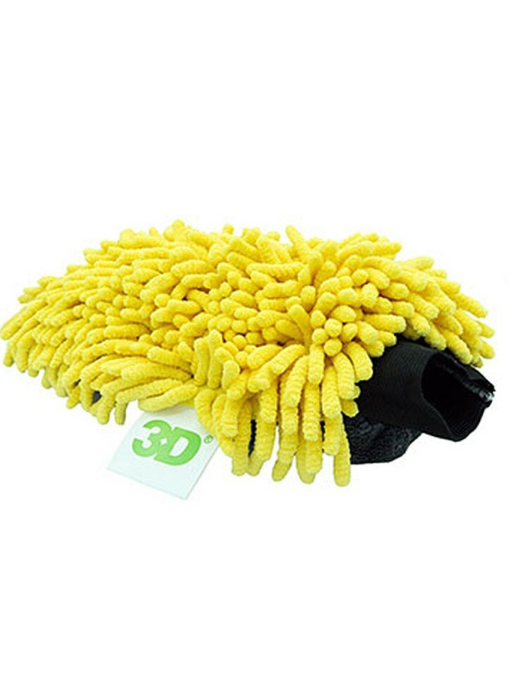 3D Microfiber Chenille Wash Mitt - двусторонняя рукавица для мойки авто