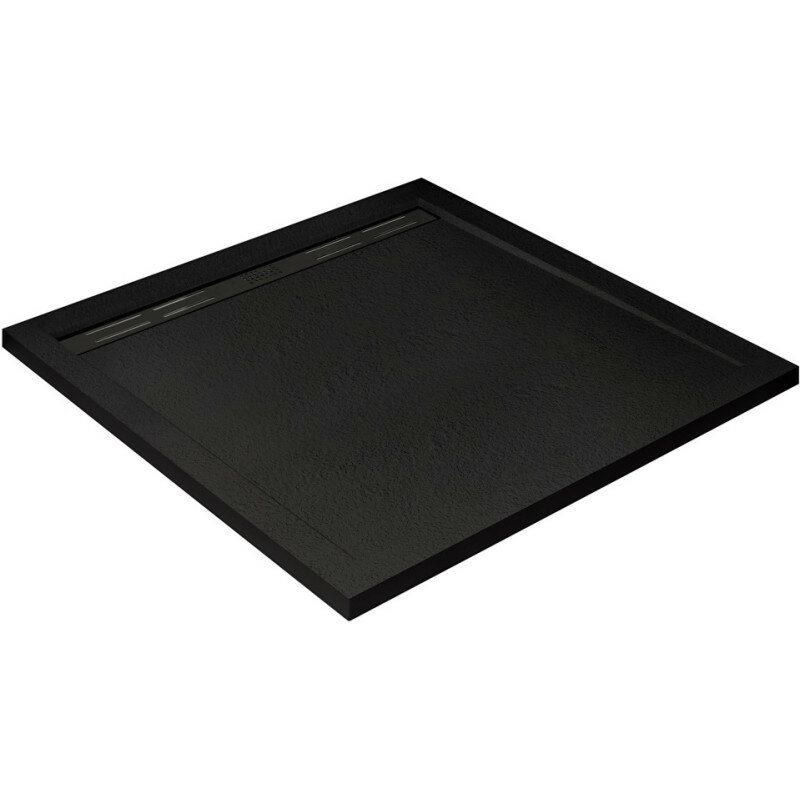 Душевой поддон Cezares TRAY-AS-A-100-30-NERO 100x100 черный