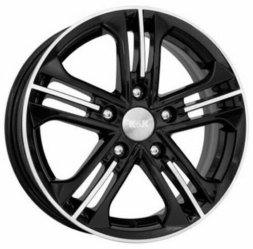 Колесный диск КиК Trinity 6,5x16/5x114,3 ET50 D66,1 Алмаз черный