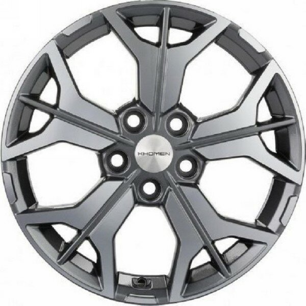 Колесный диск Khomen Wheels KHW1715 7x17 5*114,3 ET39 60,1 Gray-FP