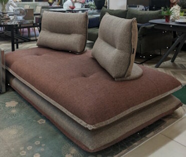 фото Итальянский Диван Gemini Aerre Italia со съемными подушками спинки.