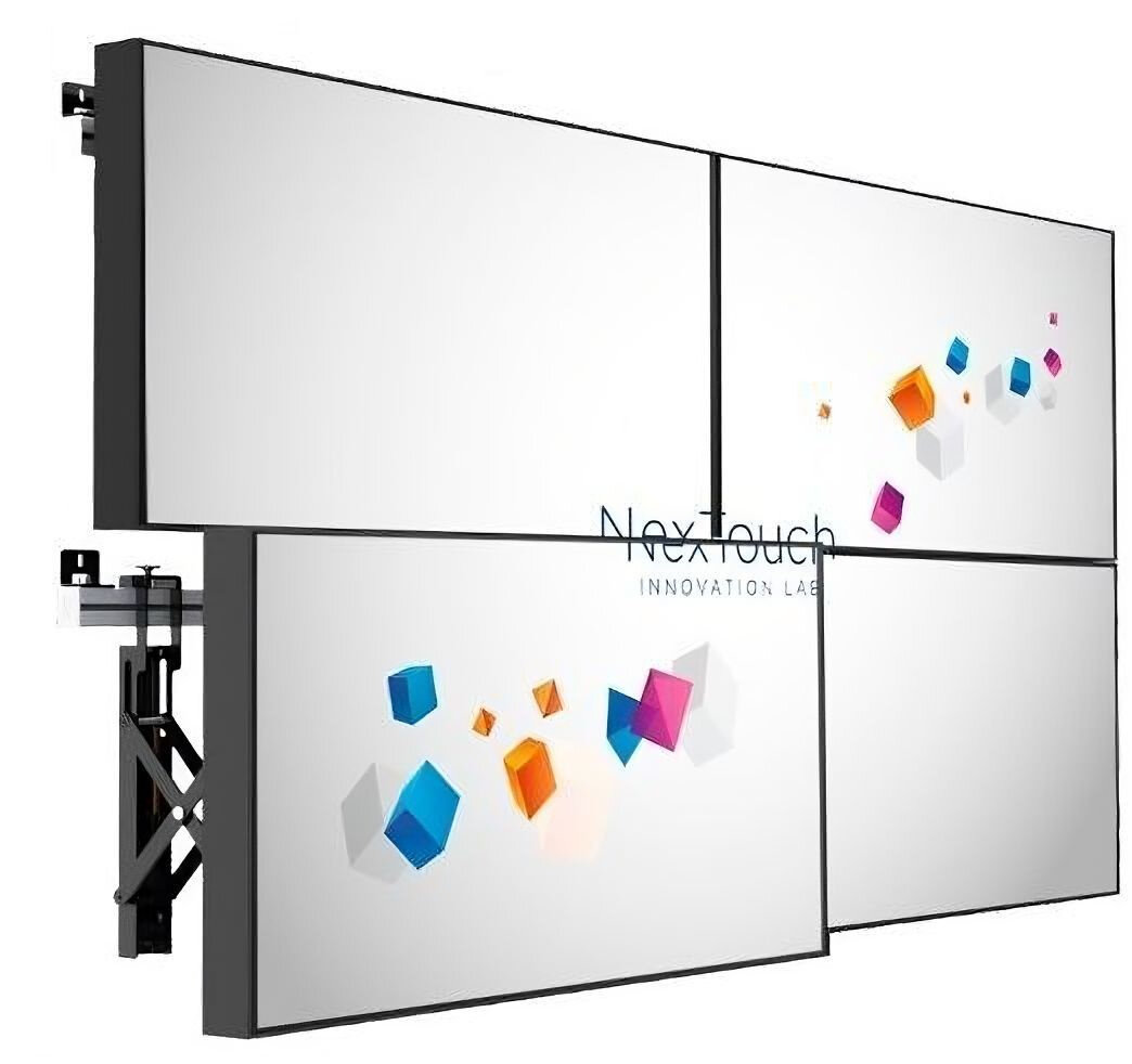 Панель NexTouch 55 NextPanel55W18 черный IPS LED 8ms 16:9 HDMI матовая 1200:1 500cd 178гр/178гр 1920