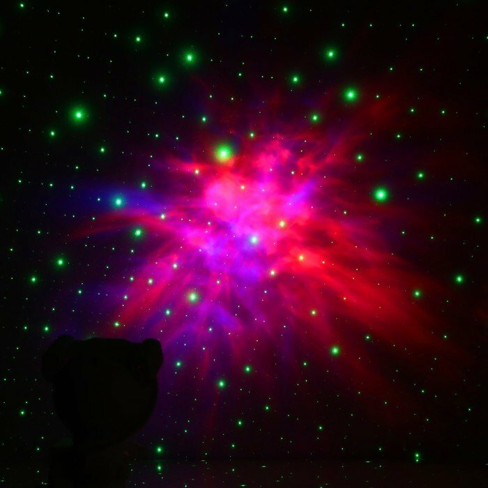 Световой прибор «Космонавт» 22 см, свечение RGB, пульт ДУ, 5 В - фотография № 2