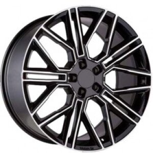 Диск колесный Khomen Wheels KHW2101 9.5x21/5x112 D66.6 ET37 Black FP