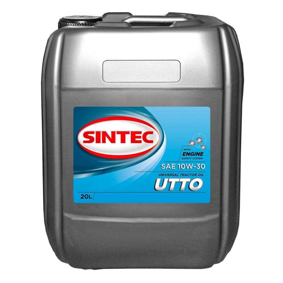 SINTEC UTTO SAE 10W30 API GL-4 (20л) Масло гидро-трансмис.