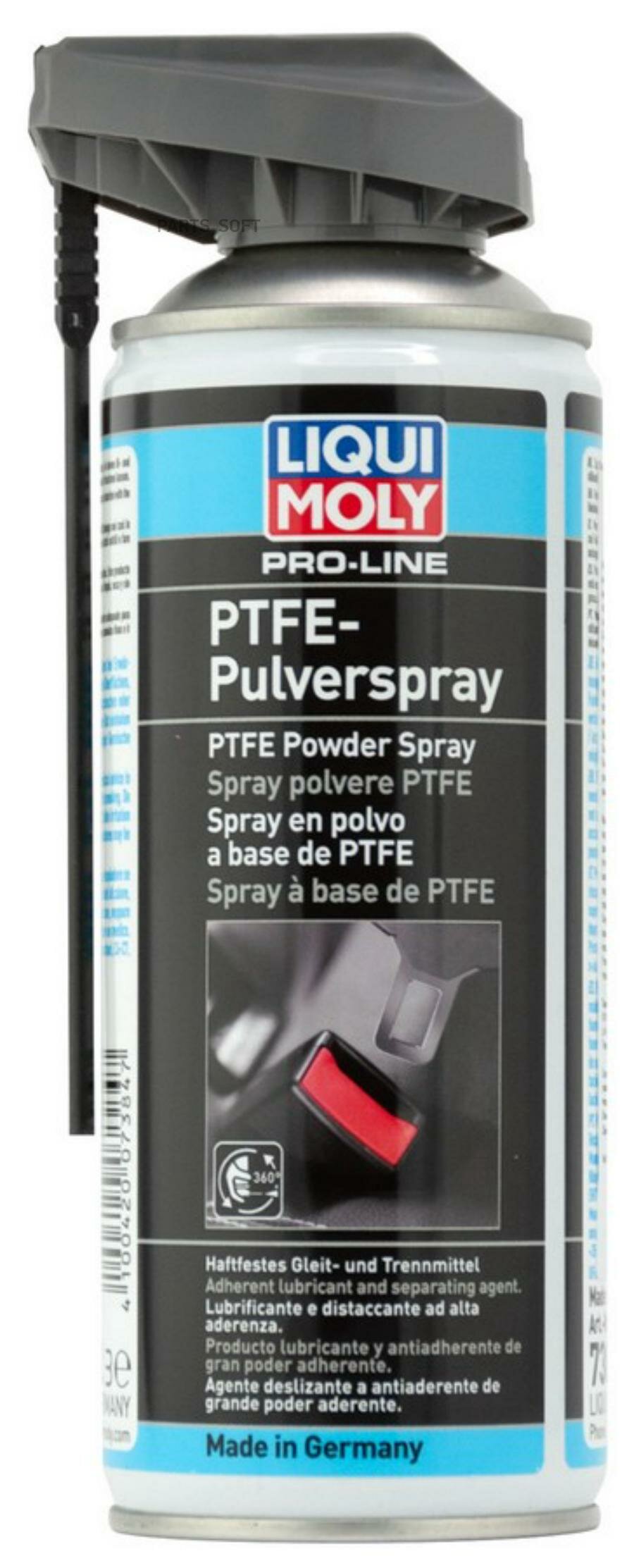 LIQUI MOLY 7384 LiquiMoly Pro-Line PTFE-Pulver-Spray (0,4L)_тефлоновый спрей!\