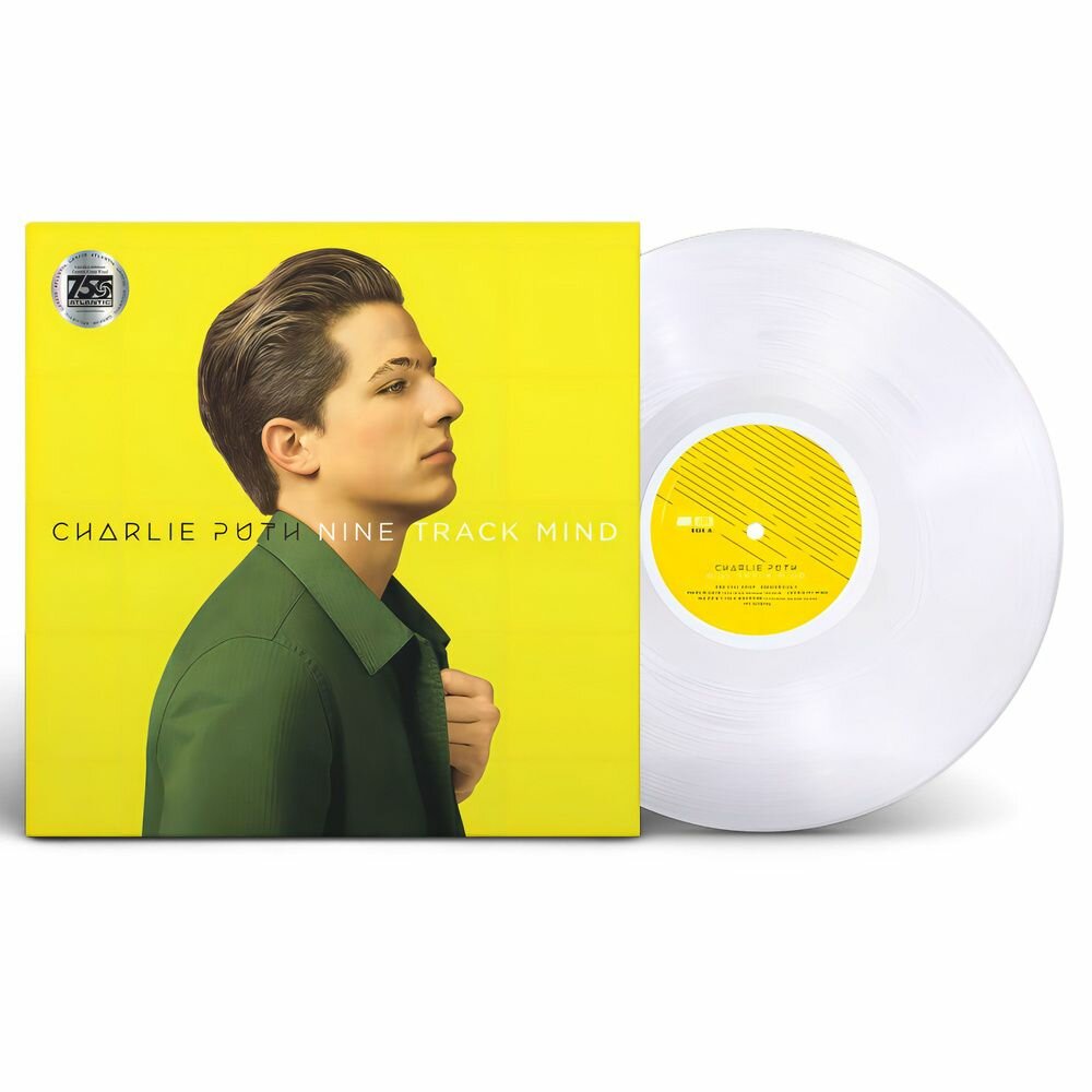Charlie Puth - Nine Track Mind (limited clear vinyl) новая лимитированная цветная пластинка