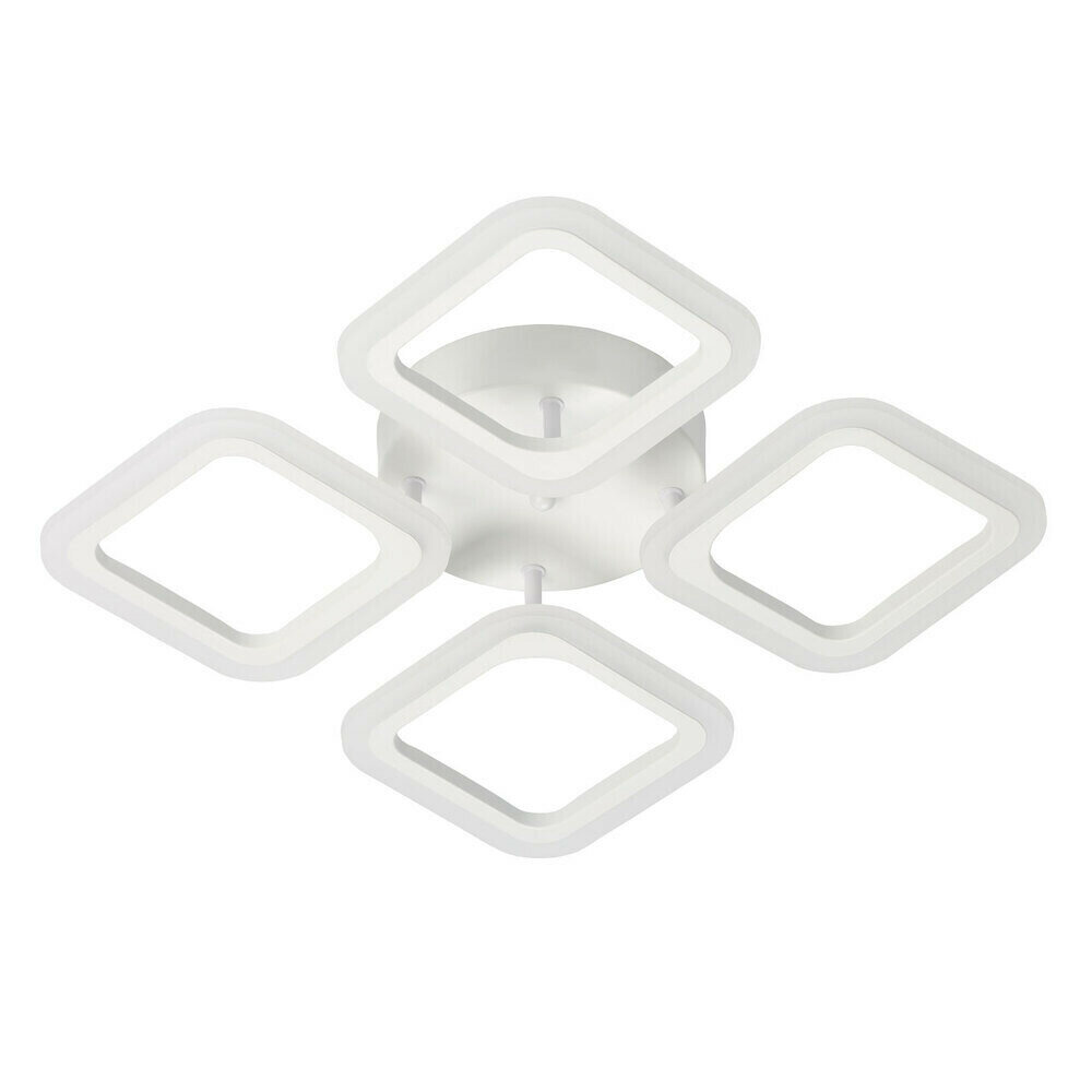 фото Светильник светодиодный накладной De City Мадлен 3000-6500К 72 Вт 18 кв.м белый IP20 (424012804)