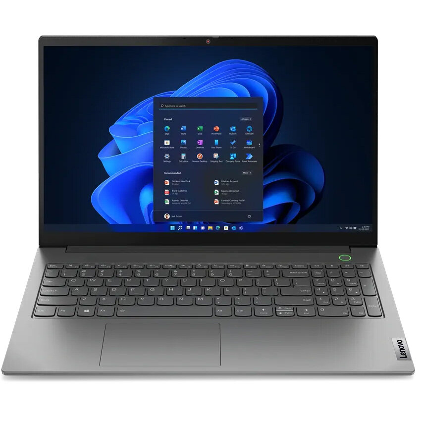 Ноутбук Lenovo ThinkBook 15 G4 IAP 15.6" (1920x1080) IPS/Intel Core i7-1255U/8ГБ DDR4/512ГБ SSD/Iris Xe Graphics/Без ОС серый (21DJ00PGAK)