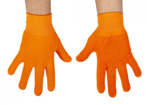 фото Перчатки Amigo Grande защитные, покрытие ПВХ размер M 73014