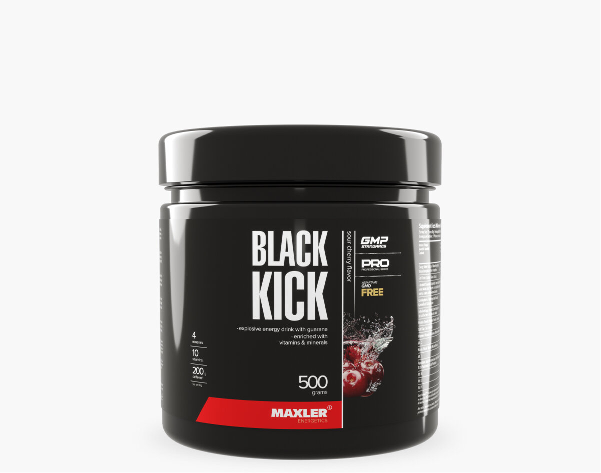 Maxler Black Kick, 500 g (вишня)