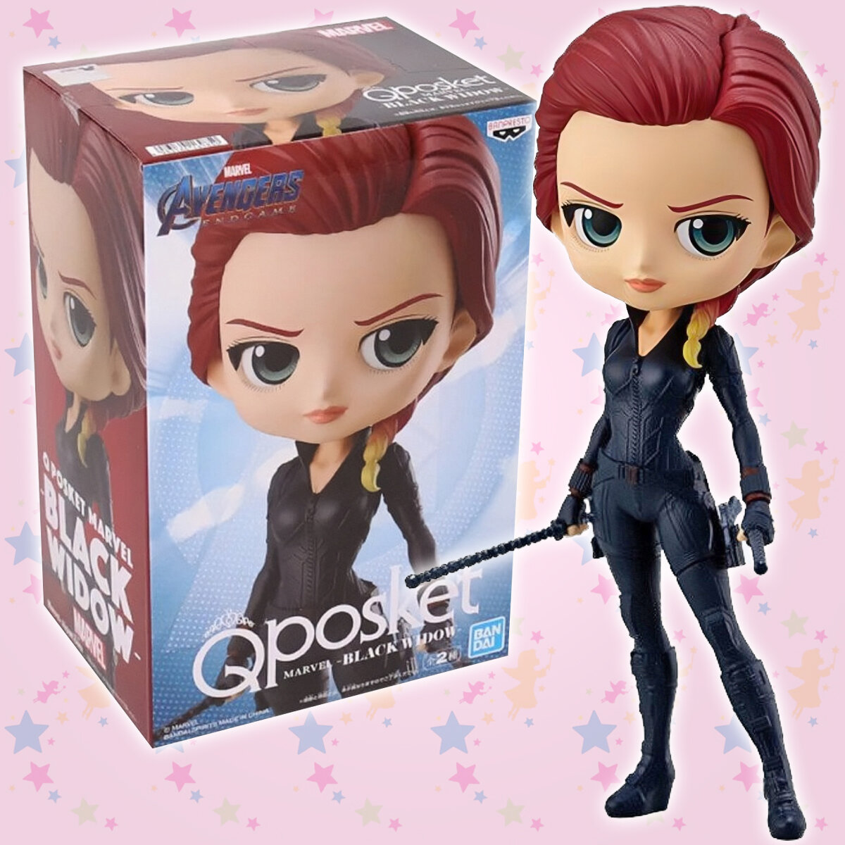 Фигурка Фигурка Q Posket Черная вдова DC Comics: Black Widow