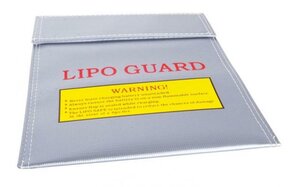 Пакет для хранения LiPo АКБ термостокий AGR IP-021 LiPo Guard 23x30 см