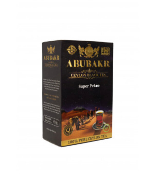 "Abubakr super pekoe " - черный чай с богатым вкусом и ароматом