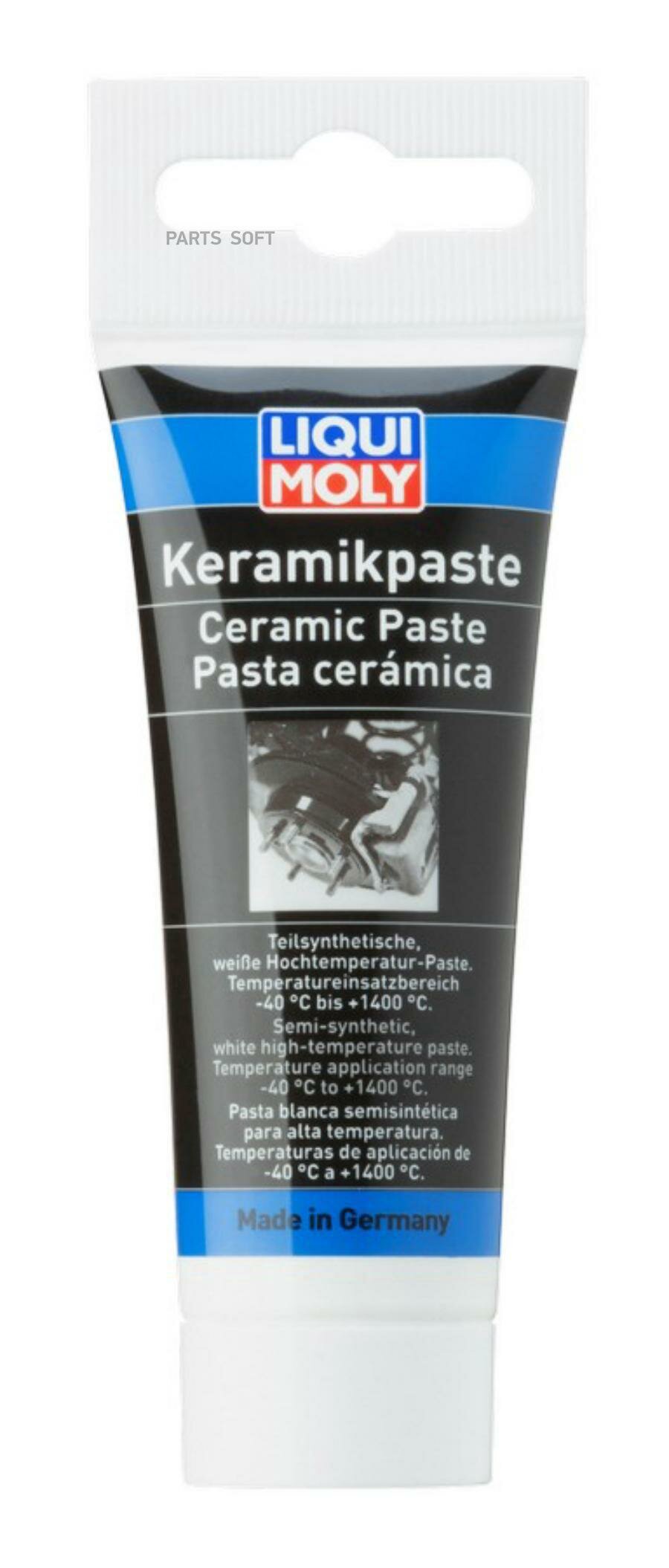 Паста керамическая liqui moly 005л keramik-paste (до 1400 °с) liqui moly 3418