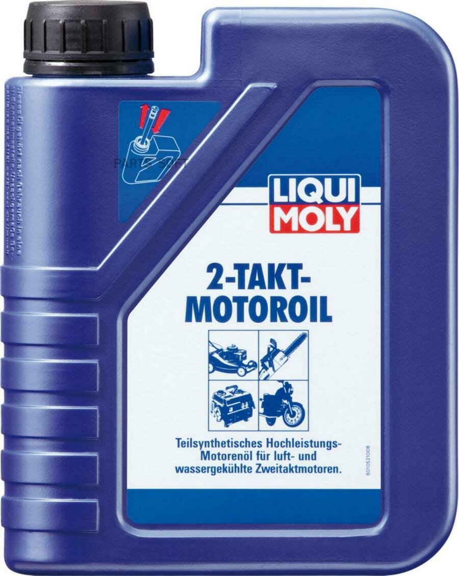LIQUI MOLY 3958 Масло моторное LIQUI MOLY 2-Takt Motoroil полусинтетическое 1 л 1052/3958