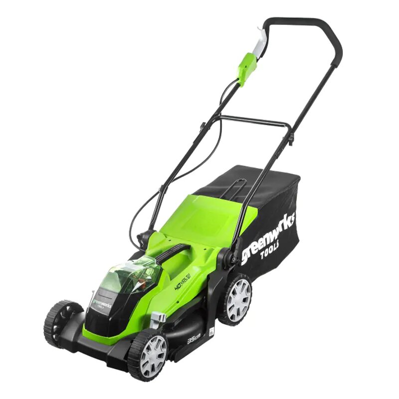 Газонокосилка аккумуляторная Greenworks G40LM35, (2501907)