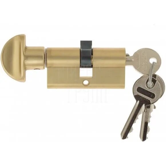Venezia цилиндр (70 мм/30+10+30) ключ-вертушка французское золото