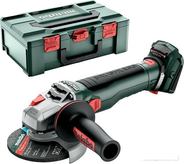 Аккумуляторная угловая шлифмашина Metabo WB 18 LT BL 11-125 QUICK (613054840)