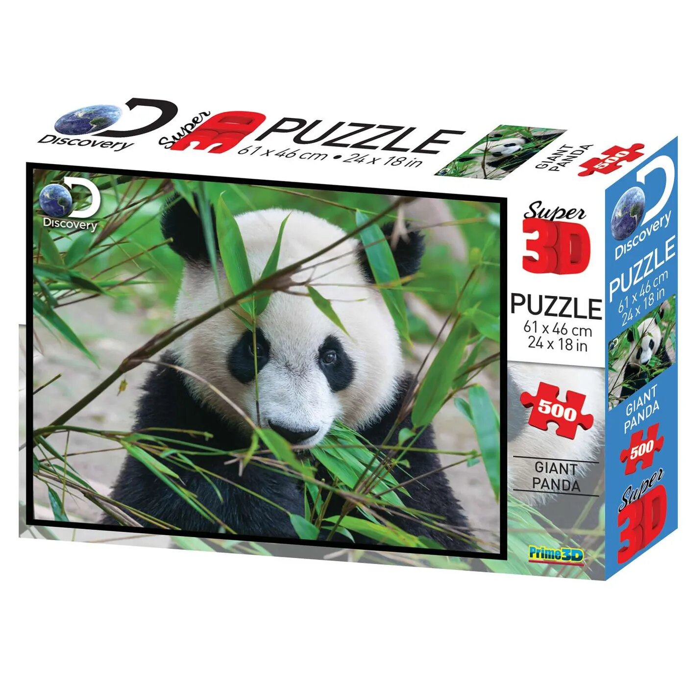 Пазлы Prime 3D Большая панда