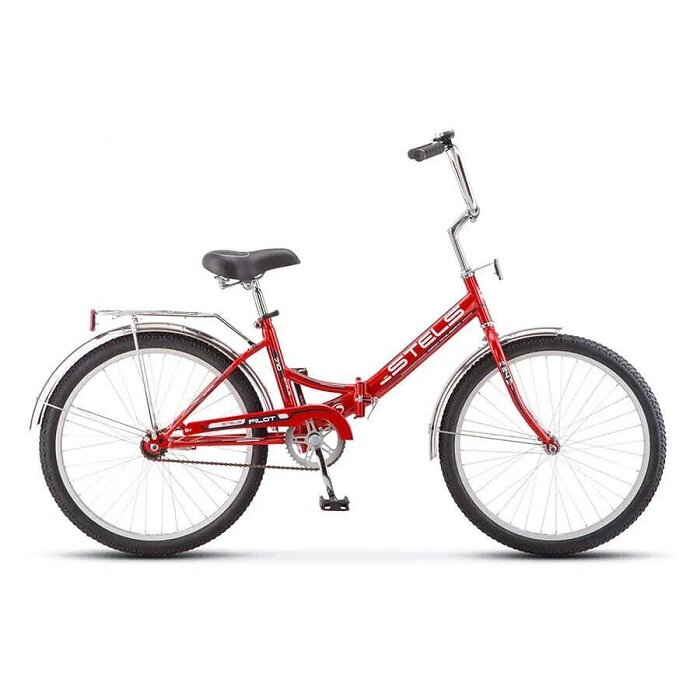 Велосипед Stels Pilot 710 24" красный LU085350 дорожный складной