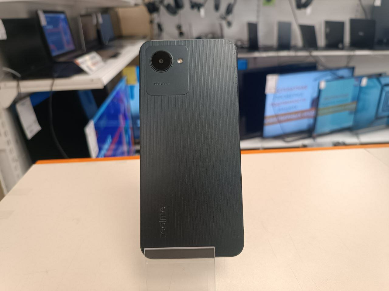 Смартфон REALME C30s 4/64Gb черный, б/у, уценка