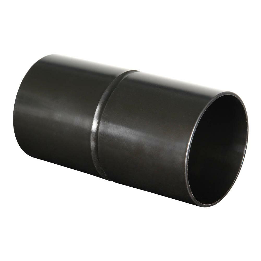 Муфта d 16 черная пластиковая для гладких и гофрированных труб ПВХ (5 шт.)