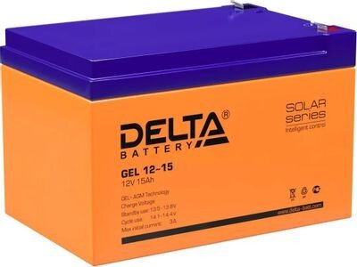 Delta GEL 12-15 12В 15Ач