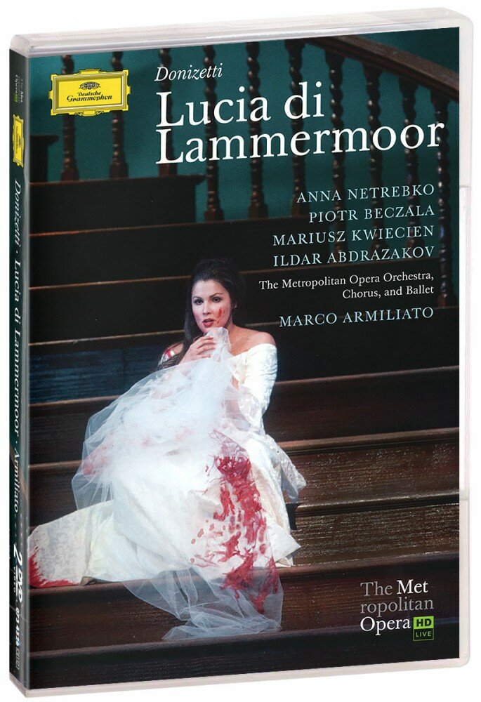 Anna Netrebko. Donizetti: Lucia Di Lammermoor (2 DVD)