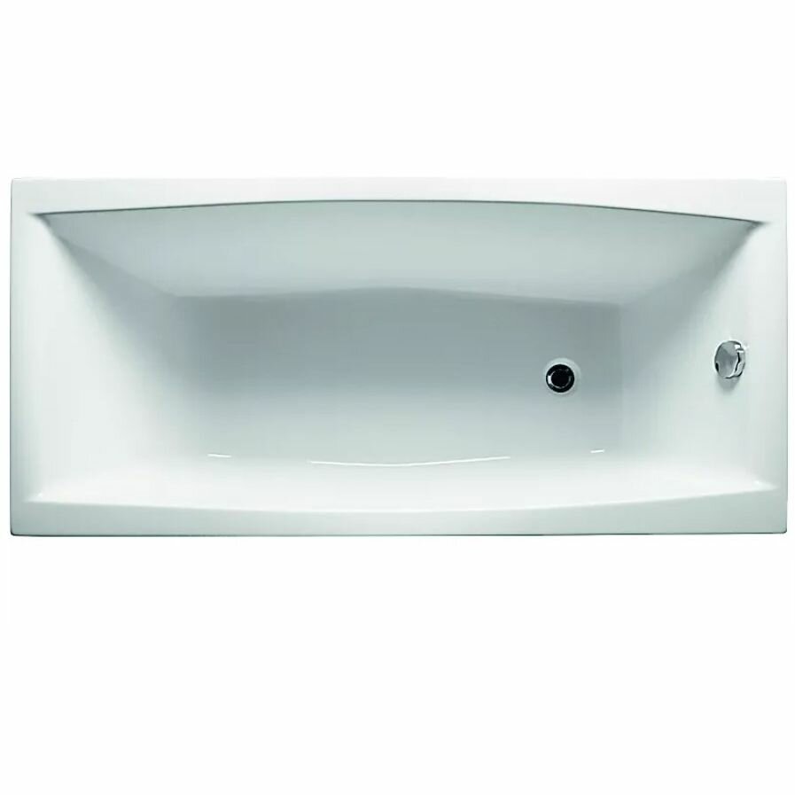 Ванна акриловая прямоугольная 1MarKa Viola 1200х700 белый (01ви1270)