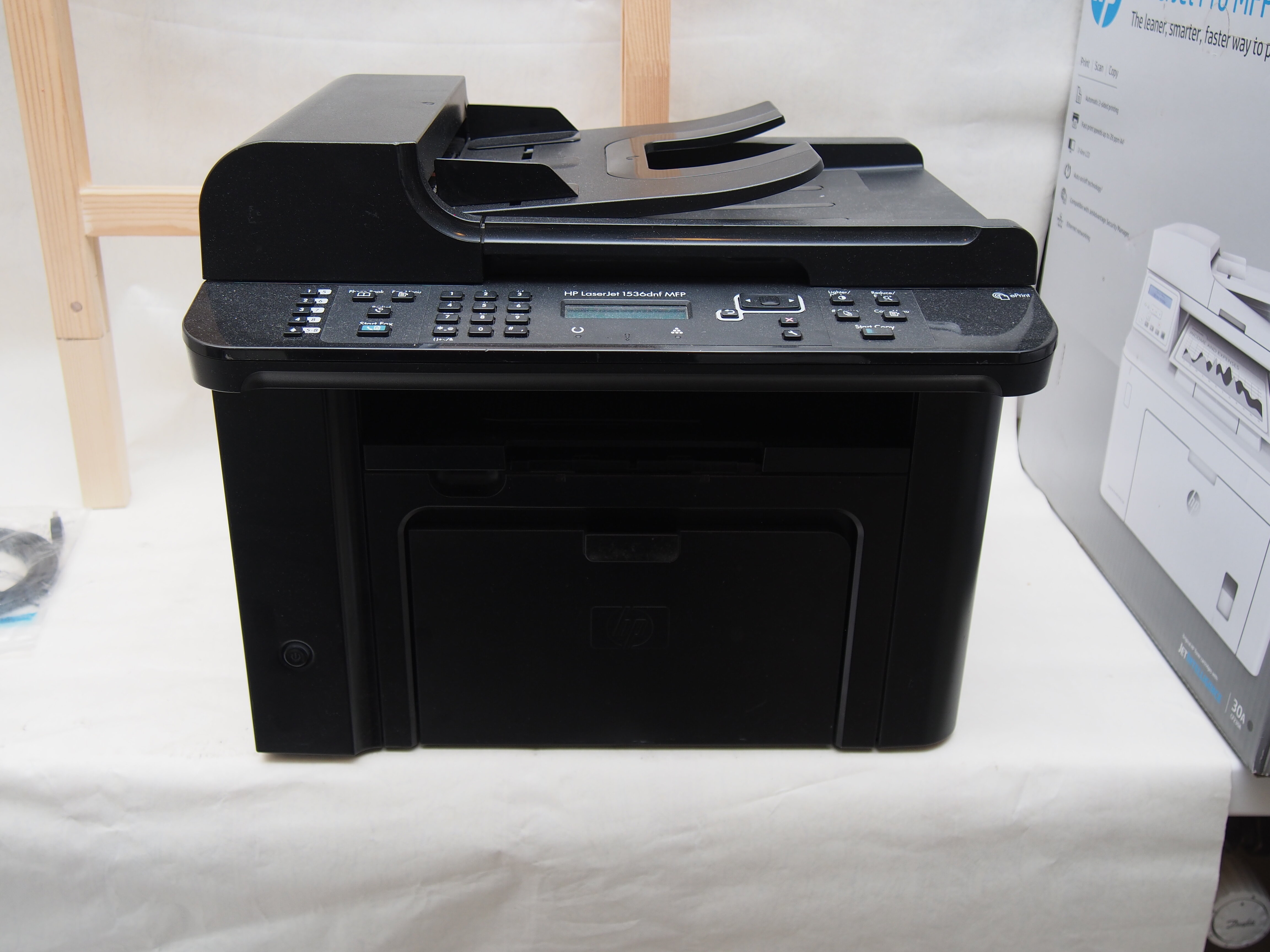 МФУ HP LaserJet Pro 1536fdn Сетевое подключение. Дуплекс. Автоподатчик