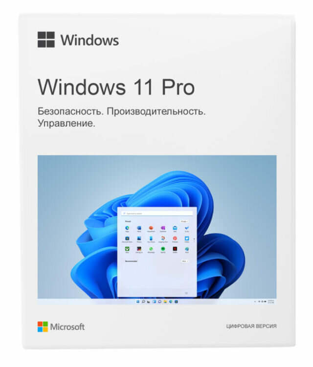 Microsoft Windows 11 Pro x64 bit / код активации / С привязкой к учетной записи / ESD лицензия