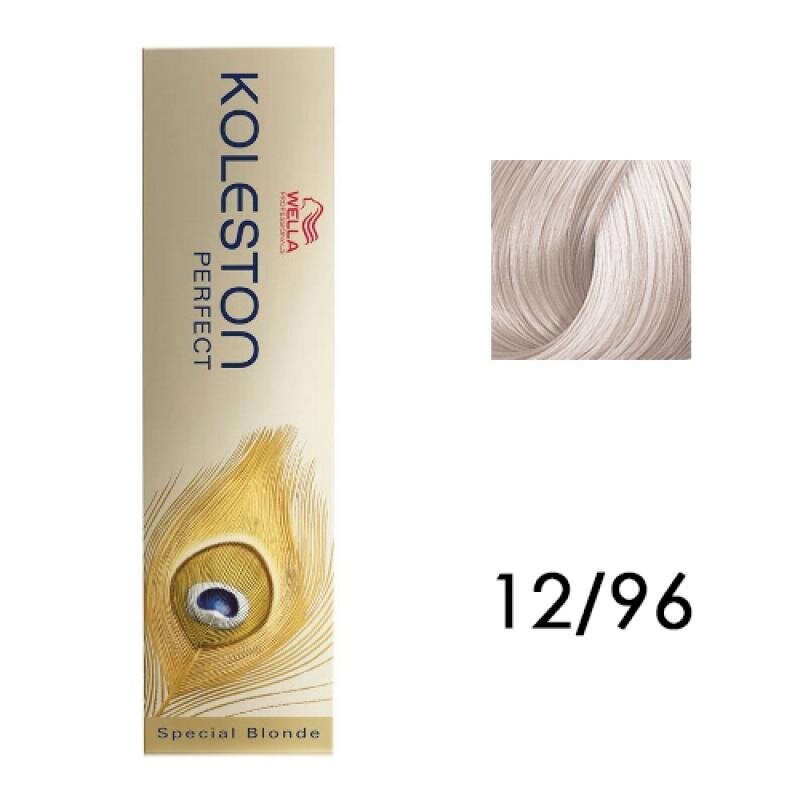 12/96 Стойкая крем краска Koleston 60мл Wella SPECIAL BLONDE 60мл