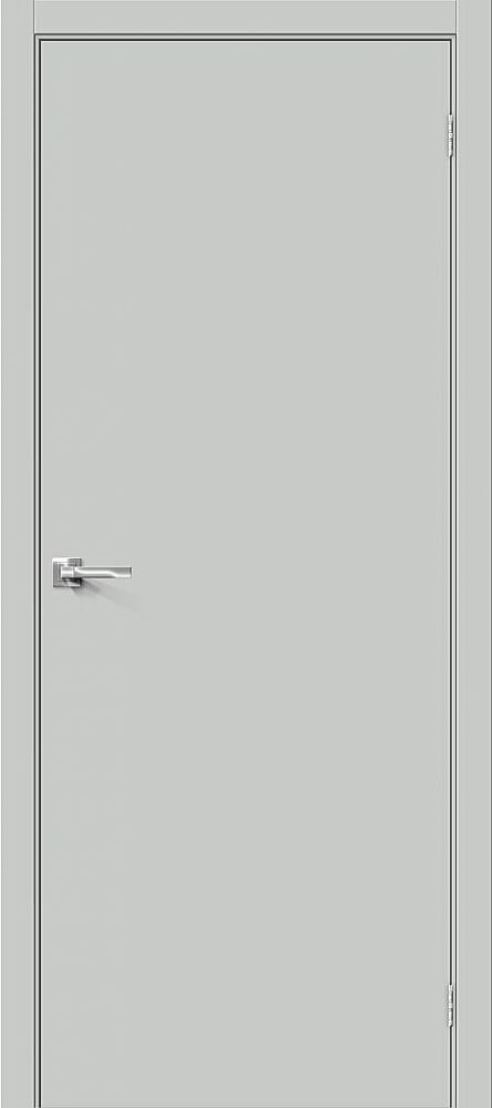 Межкомнатная Дверь Винил Bravo Браво-0 Grey Pro 700x2000, 800x2000, 900x2000мм / Браво.