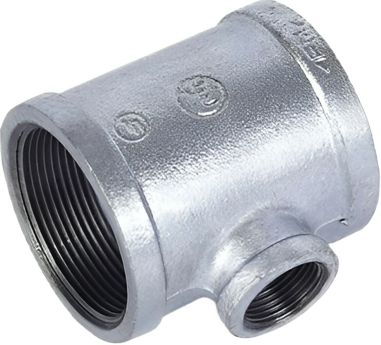 фото Тройник ред. 1 1/4" х 3/4" оцинкованн., AV Engineering (AVEC430011434)