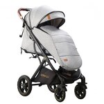 Детская прогулочная коляска Luxmom 609 / серый - изображение