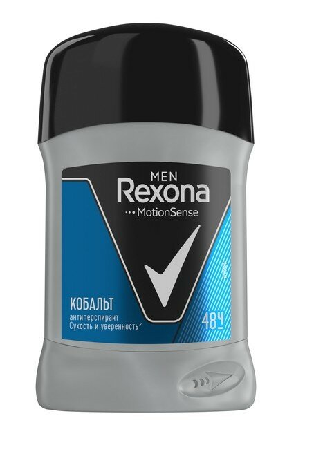 Набор из 3 штук Антиперспирант-дезодорант-карандаш Rexona Men Кобальт 50мл