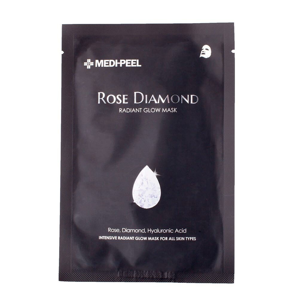Маска с алмазной пудрой для сияния кожи Medi-Peel Rose Diamond Mask 25ml