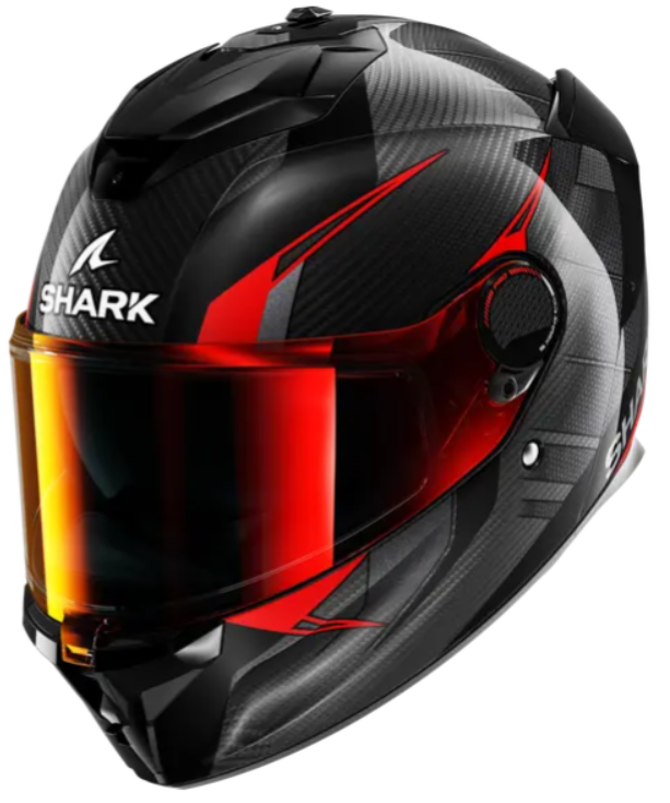 Шлем Shark SPARTAN GT PRO KULTRAM CARBON Black/Red (M)