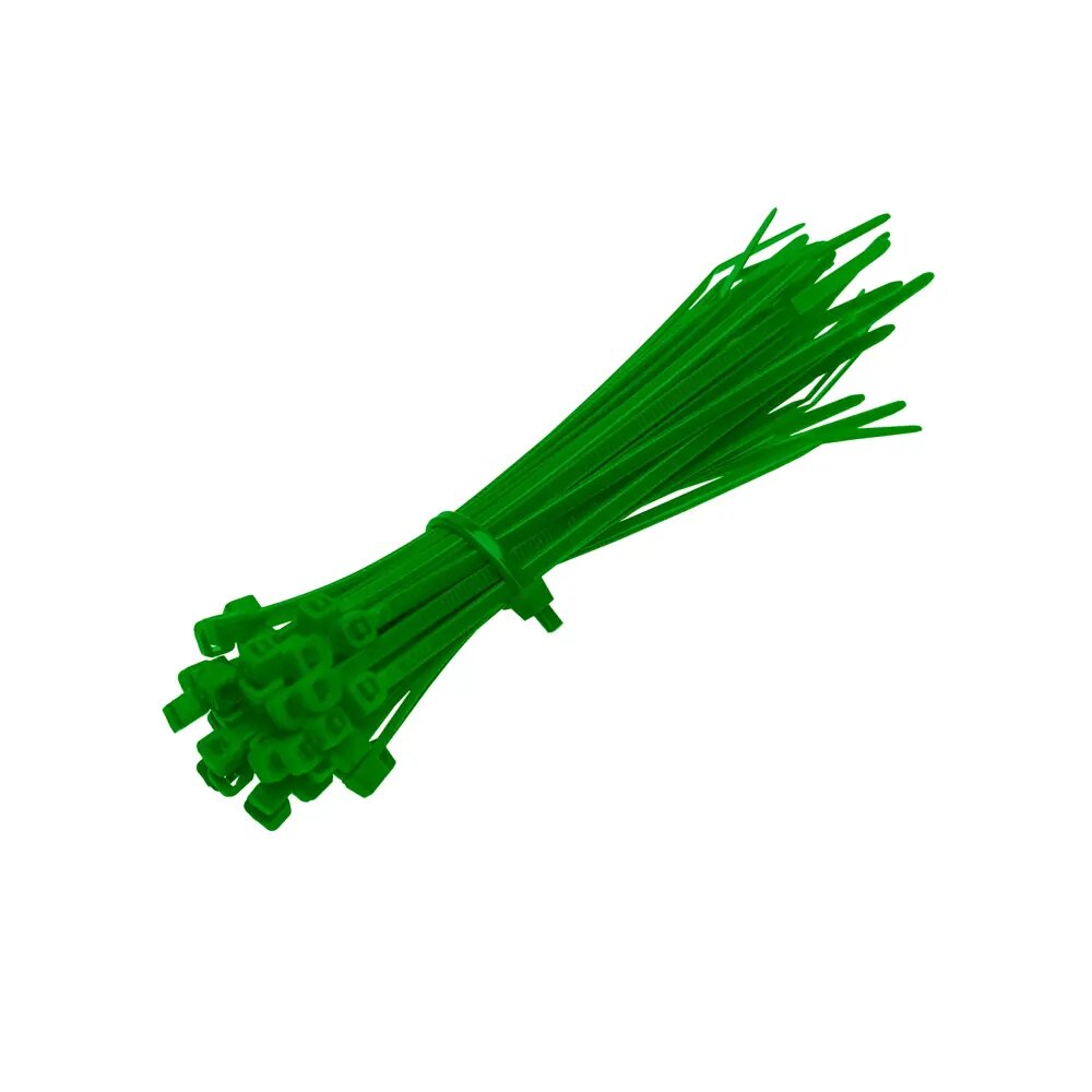 фото Хомут кабельный Rev 300х4.8 мм 25 шт цвет зеленый