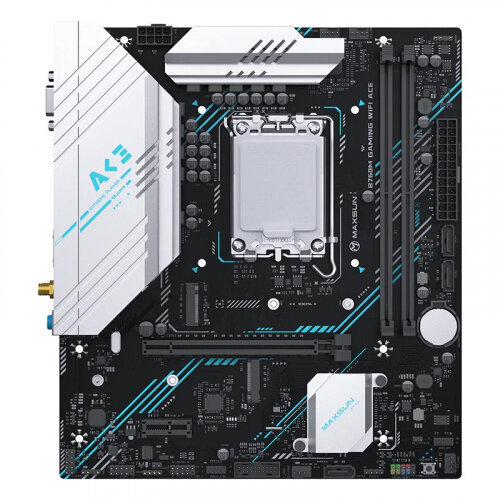 Материнская плата Maxsun MS-B760M GAMING WIFI ACE (LGA1700 mATX)