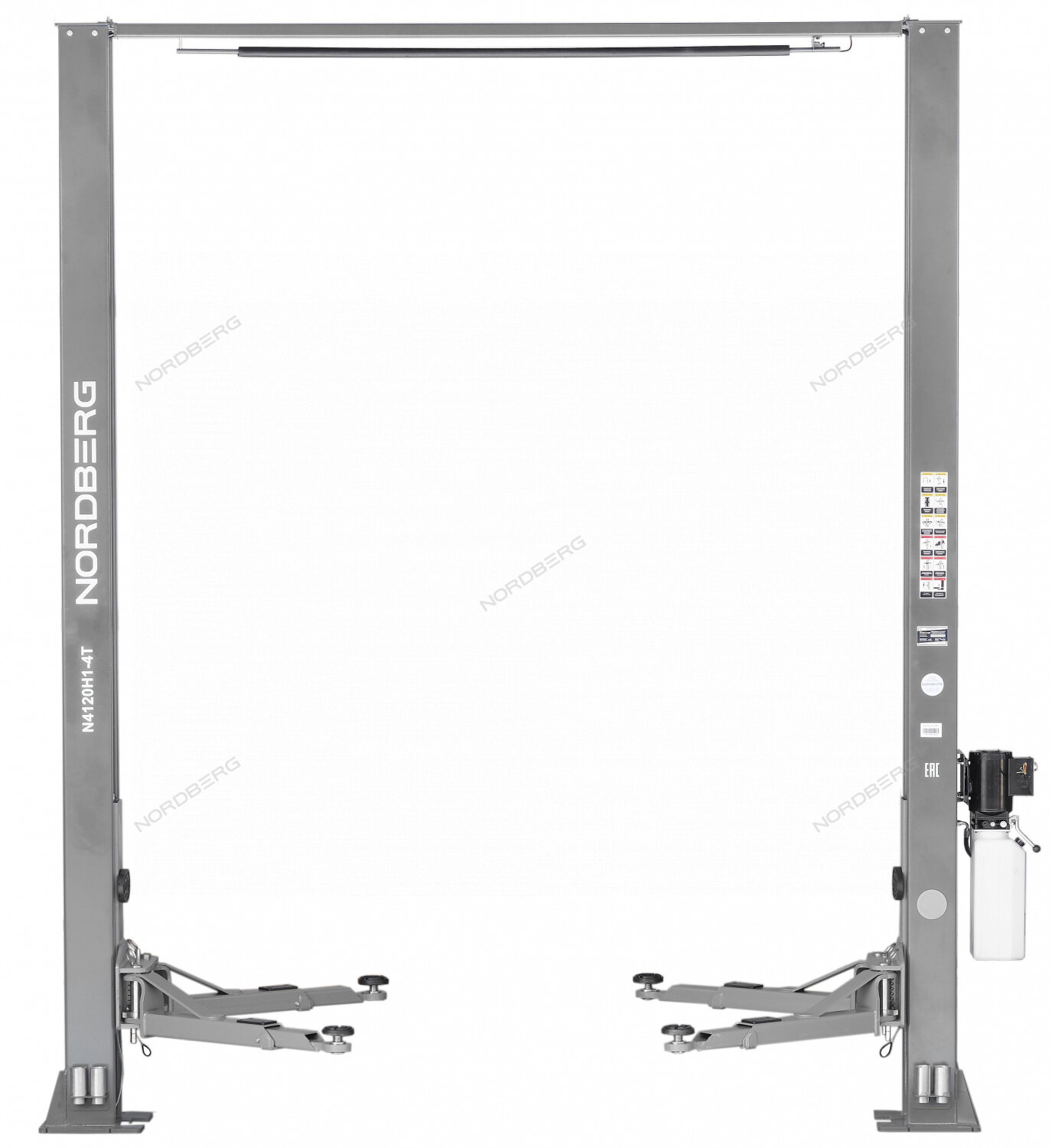 Подъемник 220V с верхней синхронизацией H=36 м (серый) NORDBERG N4120H-4G