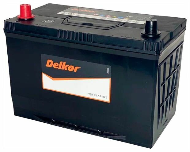 Аккумулятор автомобильный Delkor 115D31R (100L 800A 306x173x225)