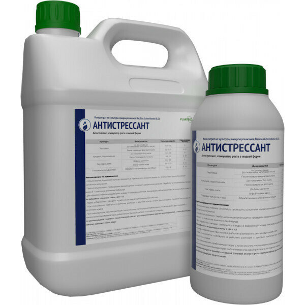 фото Биопрепарат Антистрессант для стимуляции роста растений после стресса 1 л
