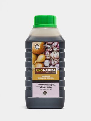 Удобрение для лука и чеснока UNONATURA, жидкое, концентрированное, 500 мл