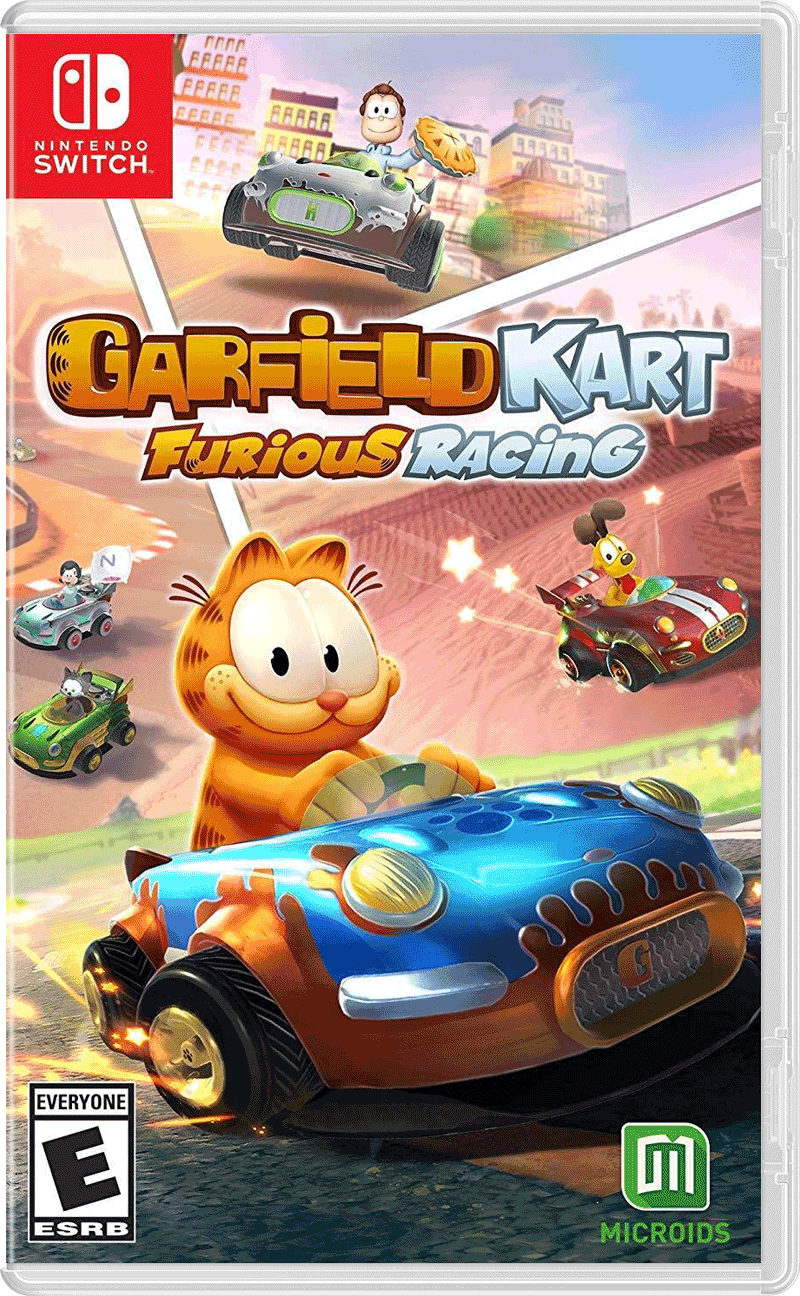 Игра Garfield Kart: Furious Racing (Английская версия) для Nintendo Switch