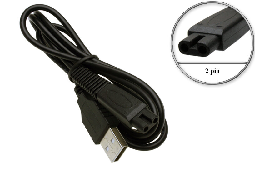Кабель USB - 5V (UC BRB1) для зарядки от устройства с USB выходом триммера машинки для стрижки и др.