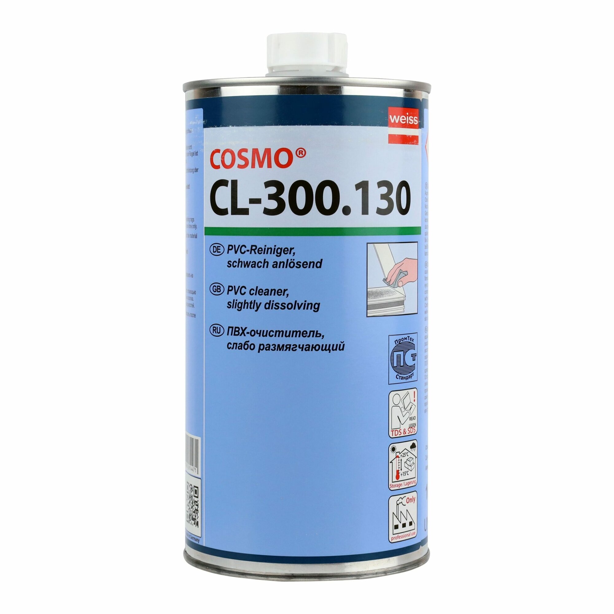 Cosmo CL-300.130 / Cosmofen 10 очиститель ПВХ (1 л)